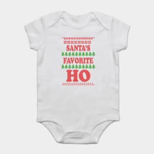 Santas favorite Ho Baby Bodysuit